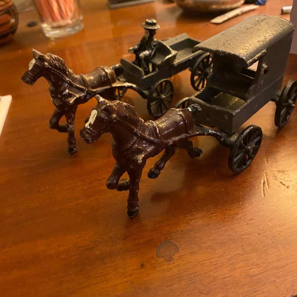 Amish toys - cast iron